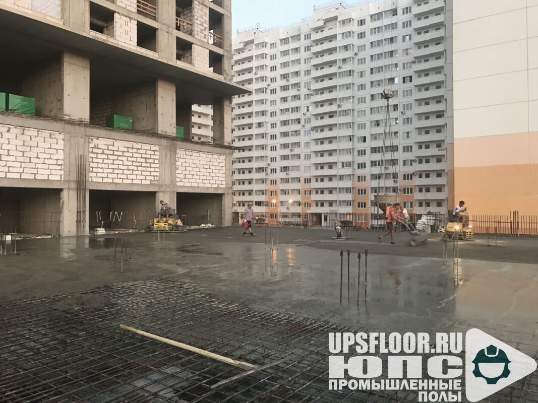 Топпинговый пол ЖК Московский